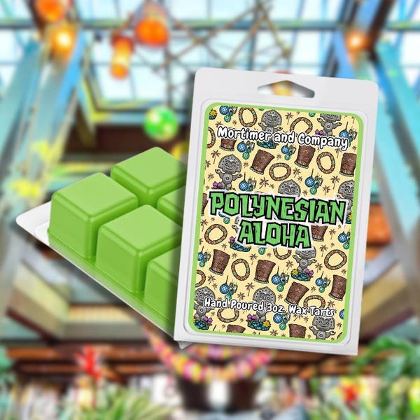 Polynesian Aloha | Polynesian Resort Inspired Scented Soy Disney Wax Melts
