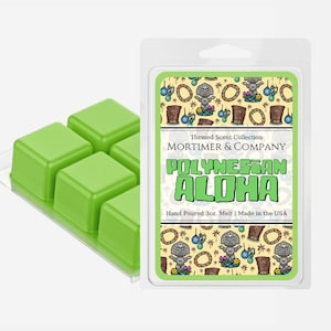 POLYNESIAN ALOHA Disney Resort Inspired Wax Melt | Polynesian Resort Lobby Fragrance | Disney Home Decor | Disney Gift | Disney Scent