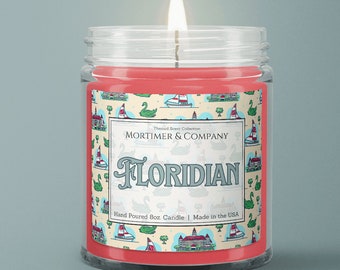 FLORIDIAN | Disney Candle | Disney World Grand Floridian Resort Inspired | Disney Home Decor | Disney Scent | Disney Gift