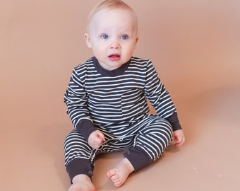Yajiemen Unisex Baby Christmas Outfits Clothes Jumpsuit Bodysuit Striped Hooded Romper Yajiemen Unisex Baby Christmas Outfits Clothes Jumpsuit Bodysuit Striped Hooded Romper