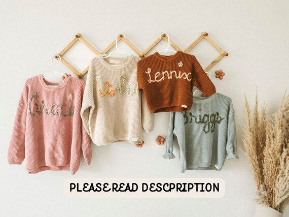 Pull avec prenom sale