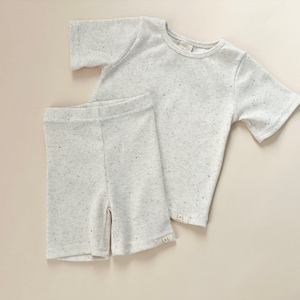 Kids Confetti Lounge Set, Baby Lounge Set, Kids Biker Shorts, Baby Clothes, Summer Baby Clothes, Kids Clothes, Boy Clothes, Girls Clothes