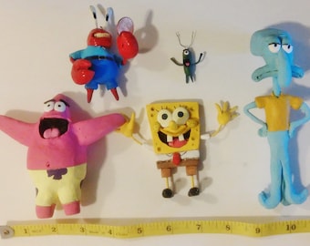 Straight Outta de bodem van de Bikini - een beeldje eerbetoon aan Spongebob Squarepants