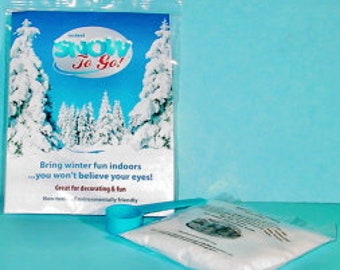 Instant Snow-1 Gallon-Artificial Snow-Slime Supplies-Snow Slime-Faux Snow-Insta Snow-Snow To Go-Instant Snow Powder-Slime-Slime Kit-Slime