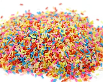 Polymer Sprinkles 5g-Tiny Fake Sprinkles-Slime Accessories-Party Supplies-Kawaii Sprinkles-Party Decoration-Decoden Sprinkles-Clay Sprinkles