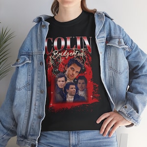 Colin Bridgerton Shirt Movie Limited T-Shirt Bootleg Colin Bridgerton Homage Retro Unisex Graphic Tee Gift