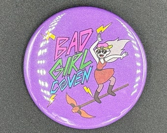 Bad Girl Coven Button