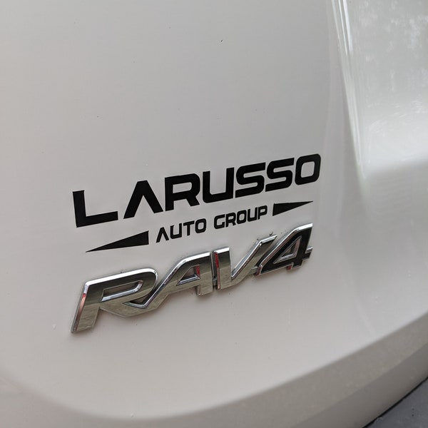 Larusso Auto Group Dealership Decal