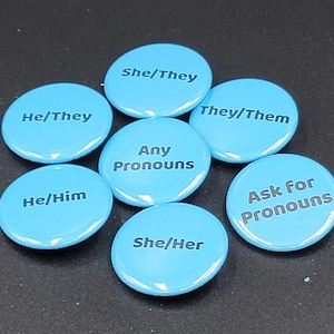 Pronoun Pin