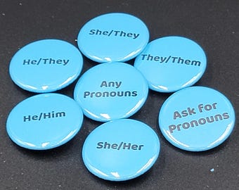 Pronoun Pin