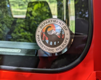 Department of Prehistoric Wildlife Sticker