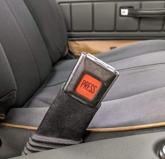 Y J Seatbelt Press Decal