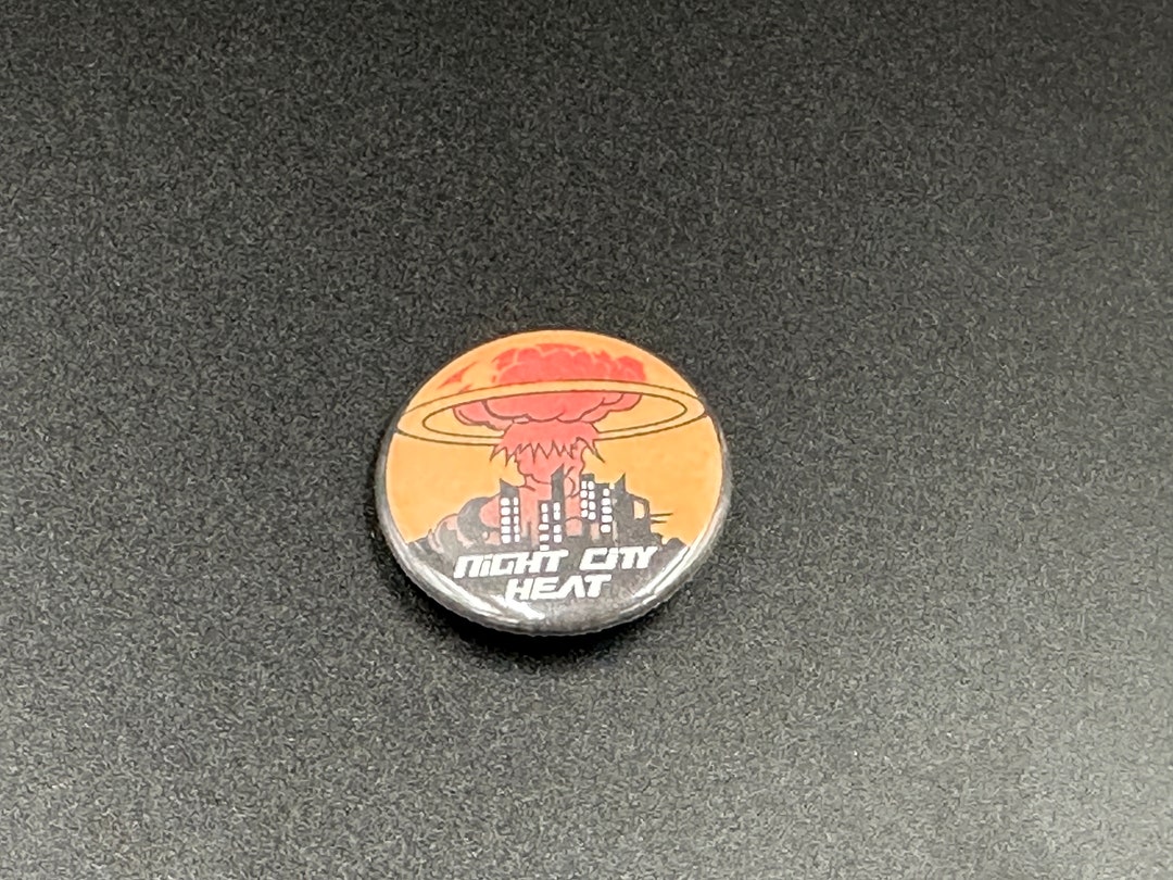Night City Heat Button - Etsy