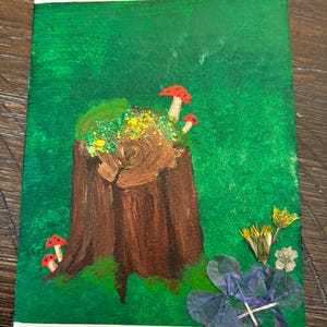 Handmade greeting card
