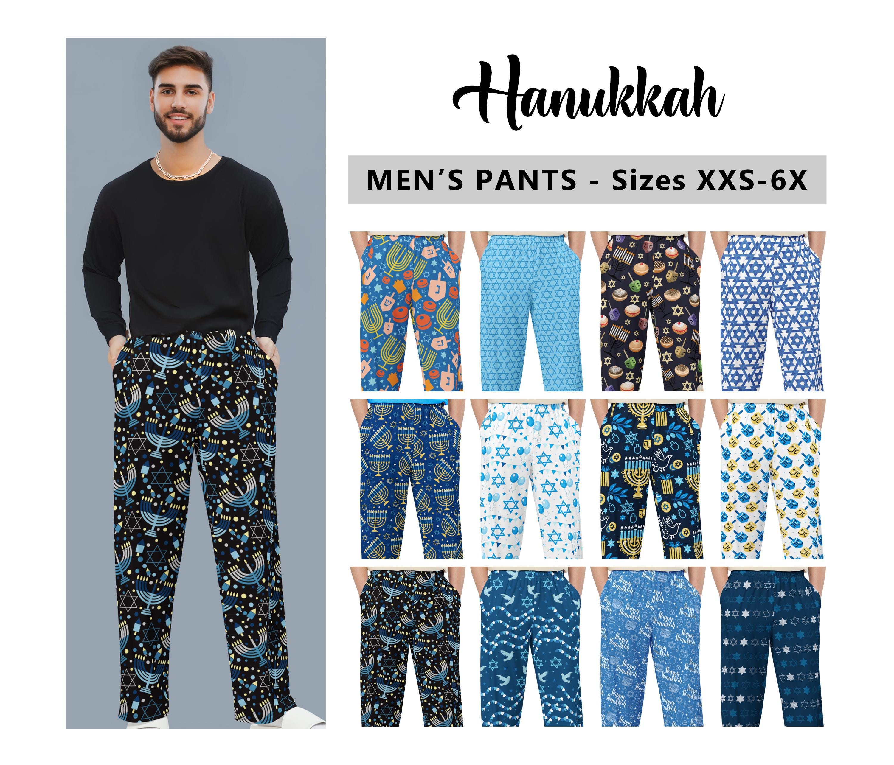 Men's hanukkah pajamas sale