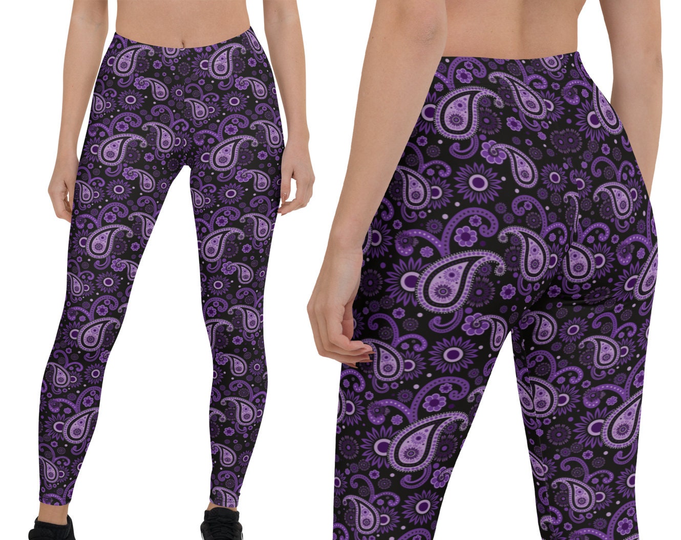 Paisley Workout Leggings