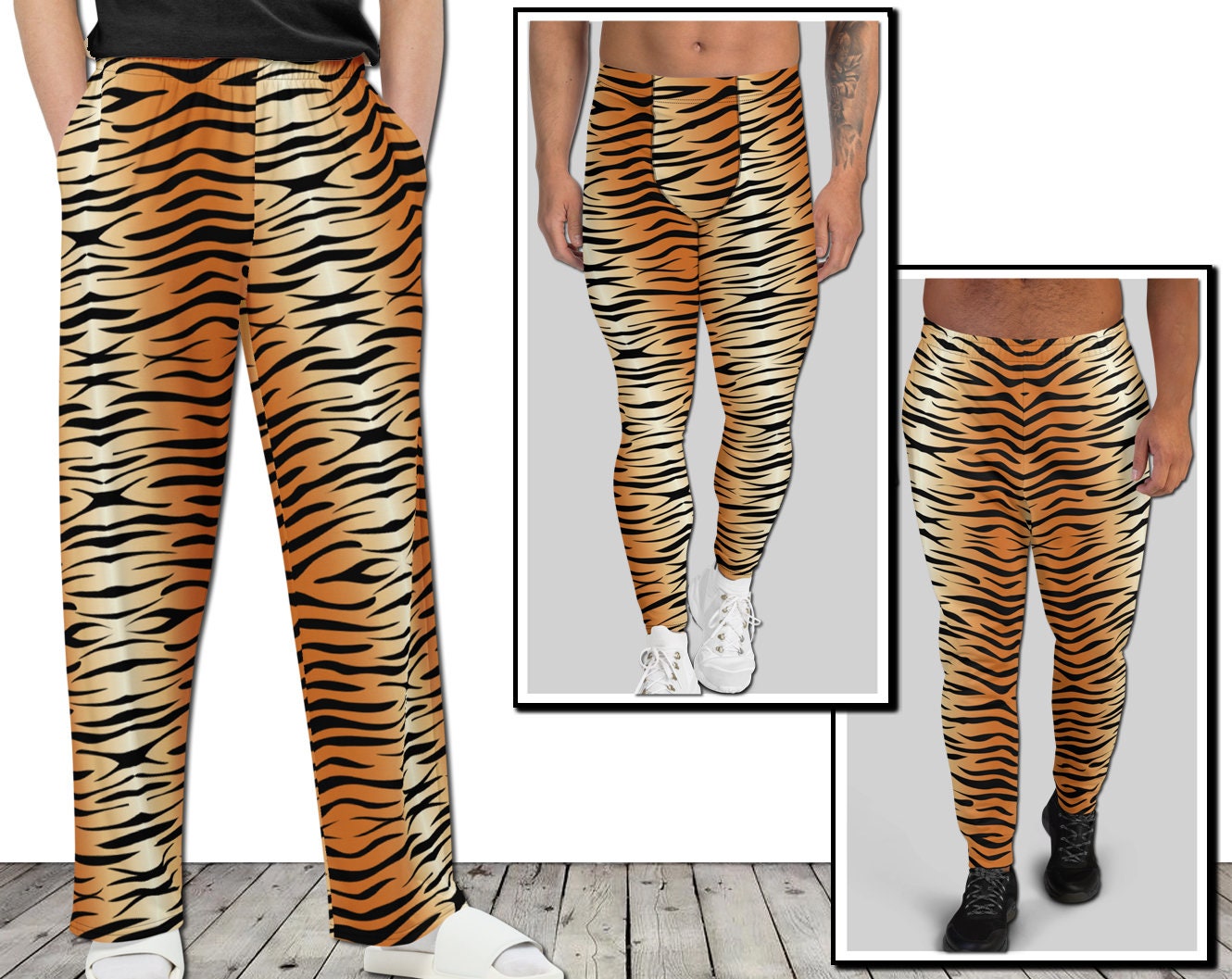 Tiger Print Pants 