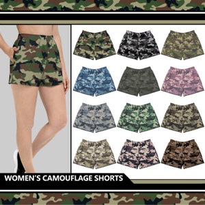 New Women's Fashion Camouflage Short Pants Scrunch Butt Booty Shorts  Running Leggings for Girl Safty Bottom Pantie Summer Beach Short  Tight-fitting Hip Bottom Underwear Plus Size XS-5XL