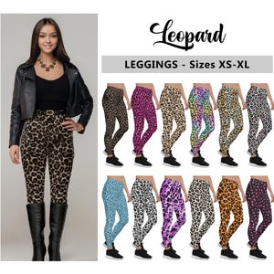 Leopard Print Leggings: Women&#39;s Athletic Fashion