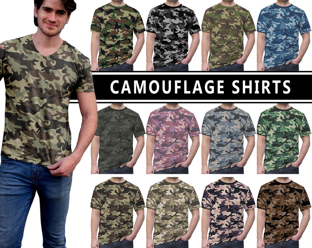 Men's Casual Shirts 2023 summer Korean style personality army Camouflage  shirts men casual slim camouflage shirts for men size S-XXL YQ231028