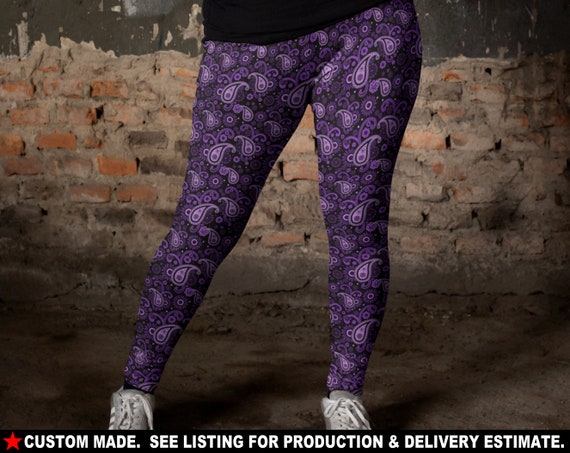 Paisley 1a Plus Size Leggings 2X 3X 4X 