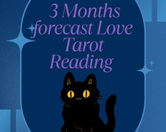 Pronóstico para 3 meses Me encanta la lectura: ¡5 cartas!