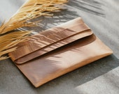 iPad case sleeve leather 5 colors, iPad sleeve, Leather iPad sleeve, Leather iPad case, iPad Air and iPad Pro, Personalised