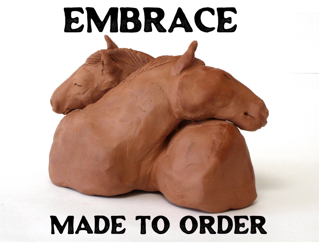 Embrace Made to Order Terracotta Clay Sculpture Etsy