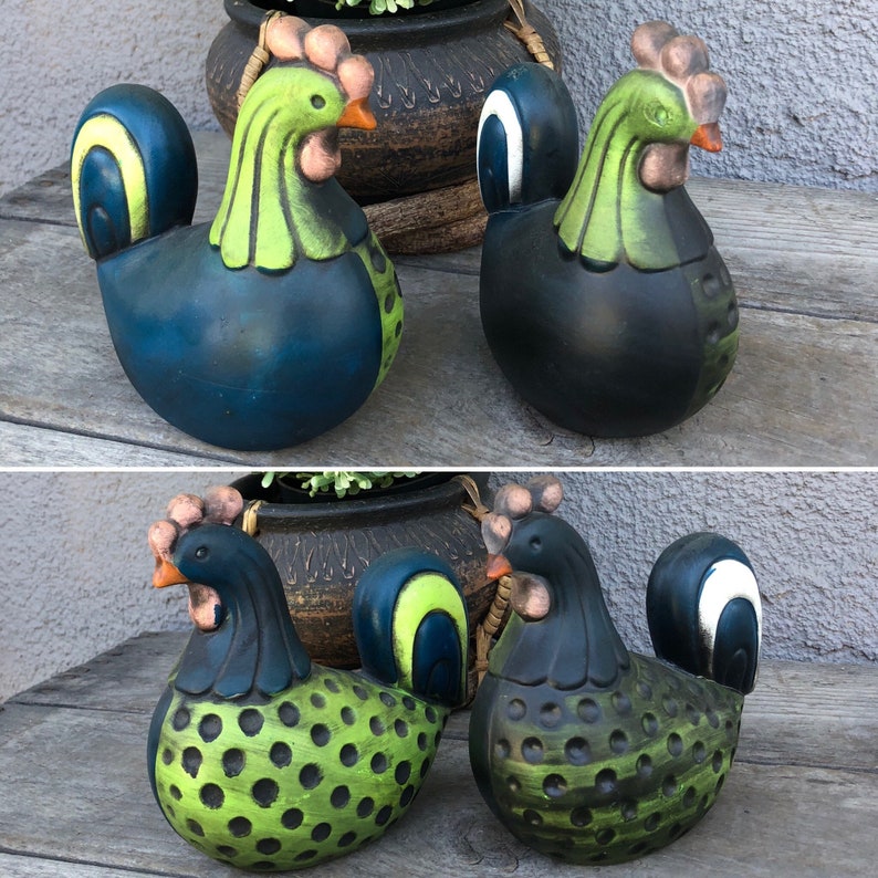 Vintage Ardco Fine Quality Dallas Ceramic Pottery Rooster / Etsy