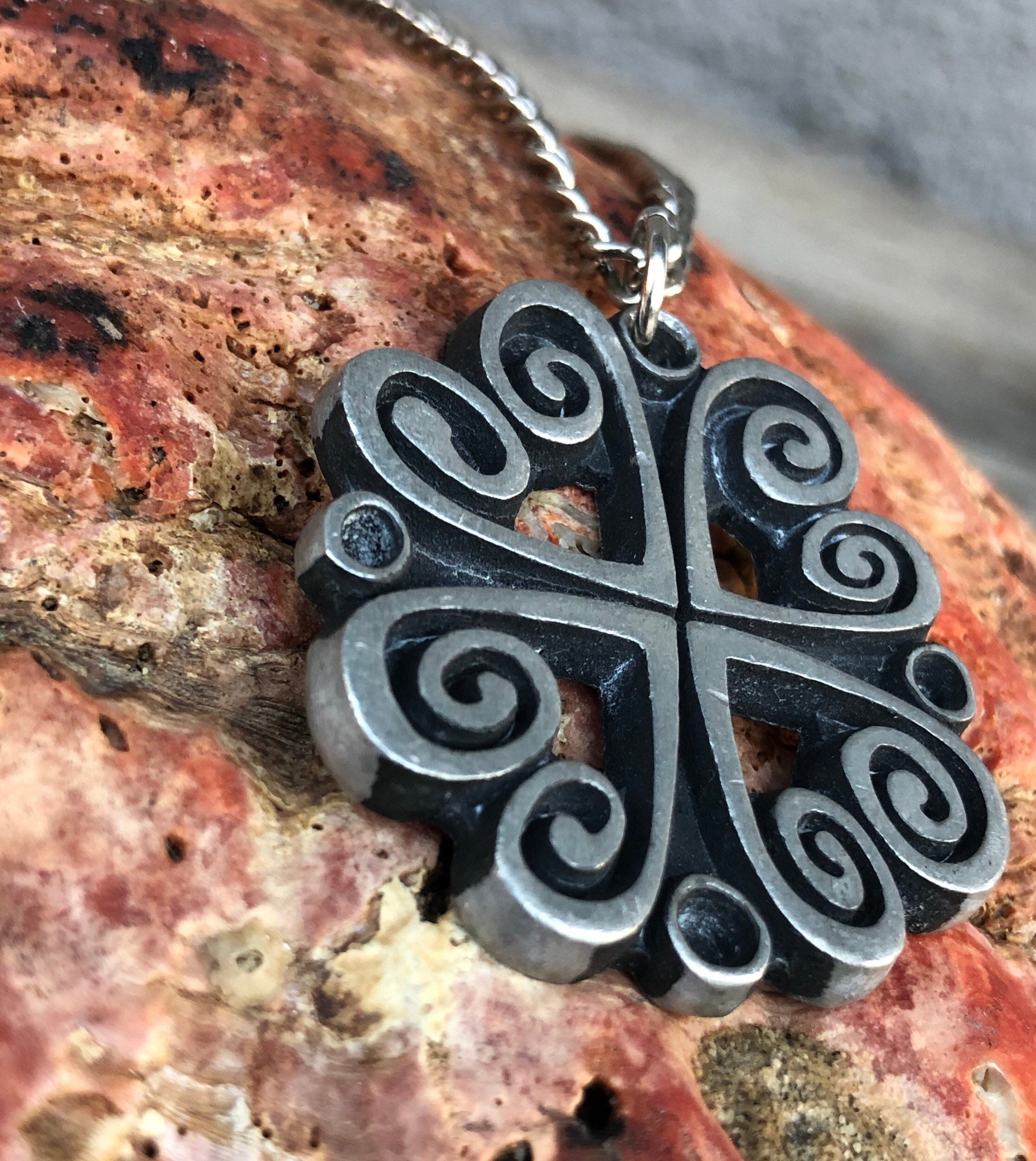 TENN Sweden ピューターペンダントトップ ヴィンテージ レア1点物