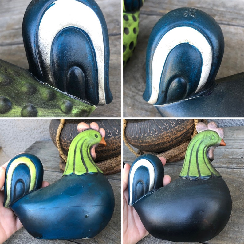 Vintage Ardco Fine Quality Dallas Ceramic Pottery Rooster / Etsy