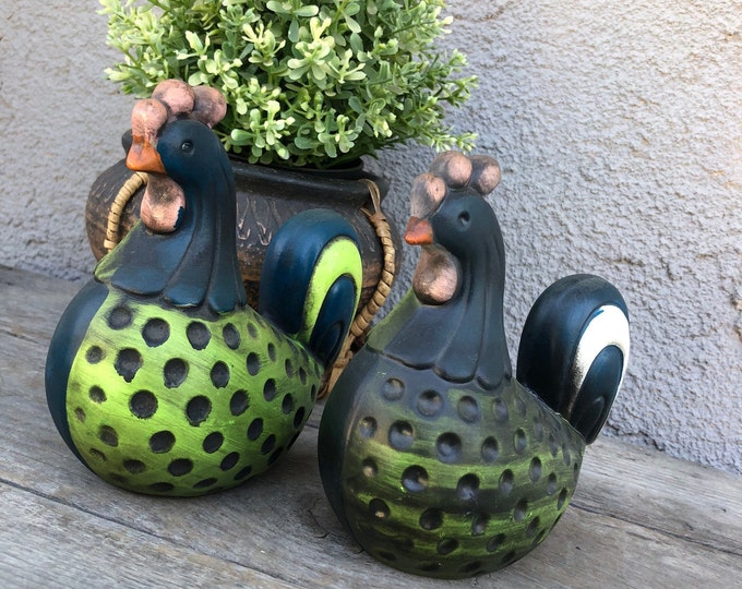 Vintage Ardco Fine Quality Dallas Ceramic Pottery Rooster / Etsy