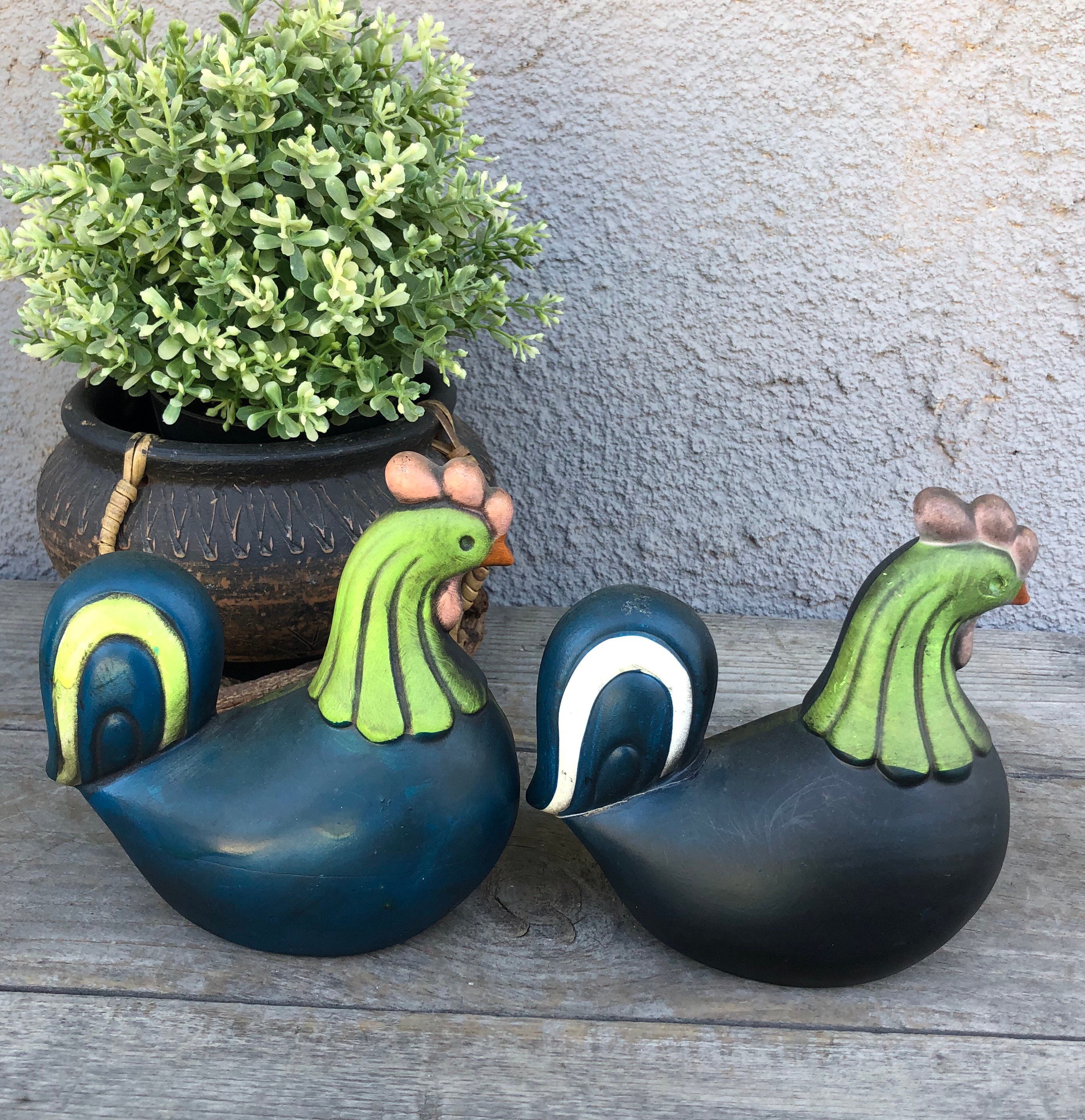 Vintage Ardco Fine Quality Dallas Ceramic Pottery Rooster / Etsy