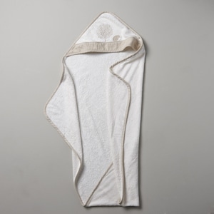 Hypoallergenic Bamboo Turkish Cotton Luxury Baby Bath Hooded Towel, Embroidered Baby Towel, Baby Girl Baby Boy Newborn Bath Essentials
