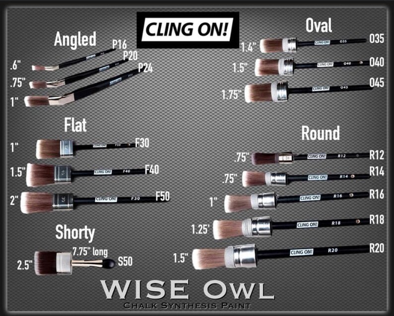 Clingon Paint Brushes Paint Brushes Synthetic Brushes Quality Furniture