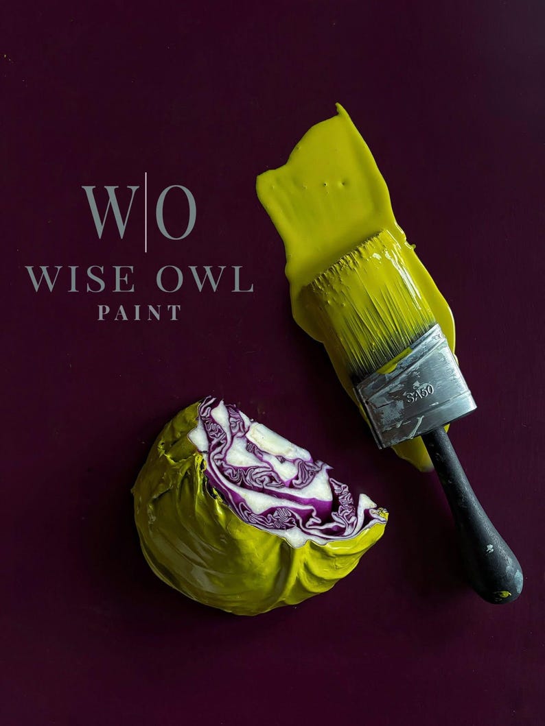 Wise Owl Chalk Synthesis Paint – Zero VOC, Highly Pigmented Furniture Paint imagem 7