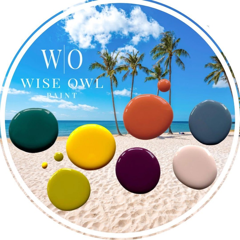 Wise Owl Chalk Synthesis Paint – Zero VOC, Highly Pigmented Furniture Paint imagem 2