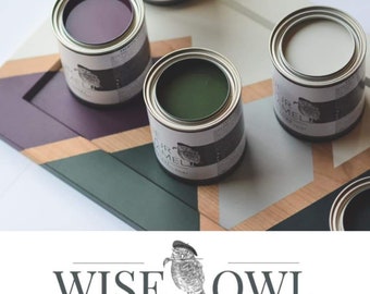 Wise Owl One Hour Enamel Paint Furniture paint, kitchen cabinets, built in topcoat, durable paint, eco friendly