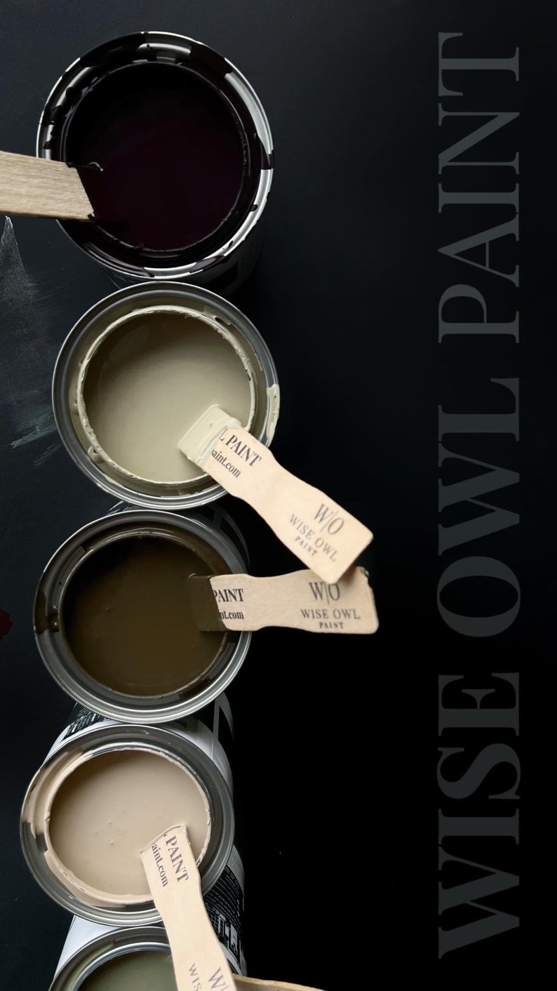 Wise Owl One Hour Enamel Paint Furniture Paint, Kitchen Built