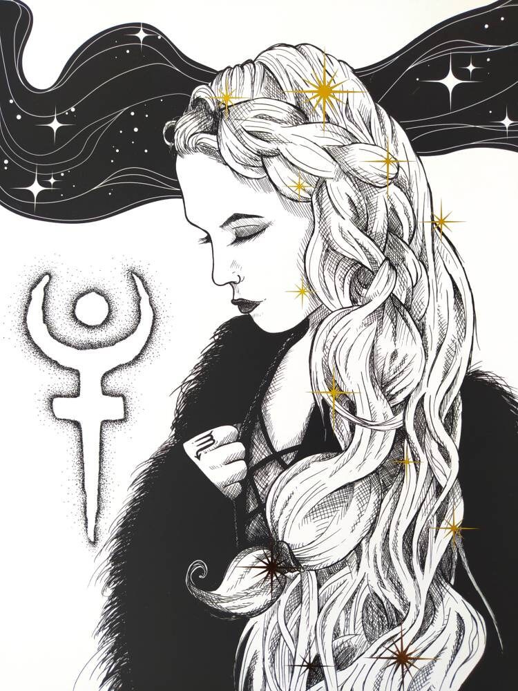 Scorpio Witchy - 30x40