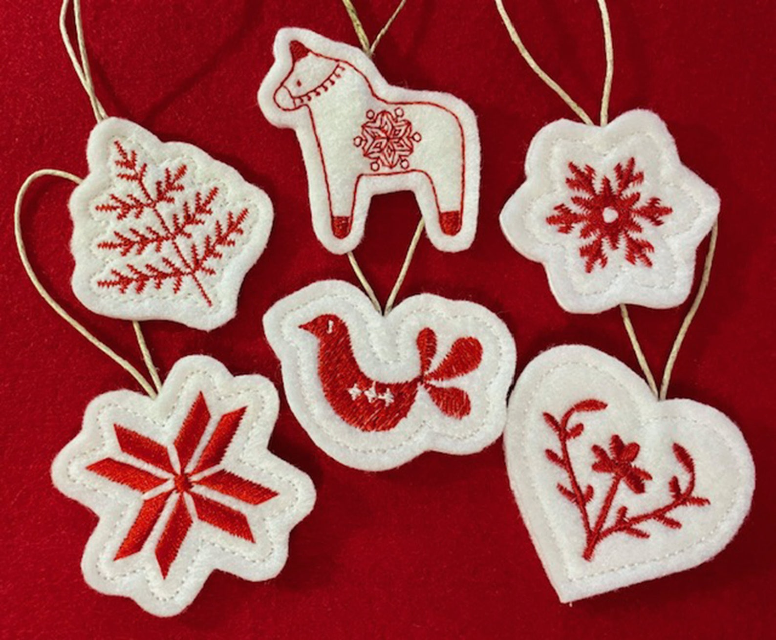 Image of Farmhouse Nordic Ornaments