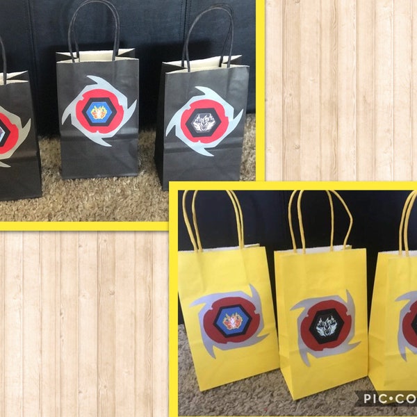 BeyBlade Favor bags, BeyBlade Goodie bags, BeyBlade Treat bags, BeyBlade Birthday, BeyBlade Party, BeyBlade Party Bags, BeyBlade Gift Bags