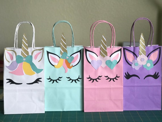 Buy Unicorn Favor Bags unicorn Party Bags unicorn Goodie Bags boy