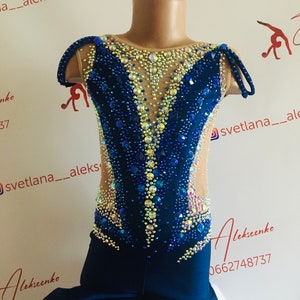 Custom Made Girls Rhythmic Gymnastic Leotard 新体操レオタード