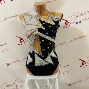 Custom Made Girls Rhythmic Gymnastic Leotard 新体操レオタード