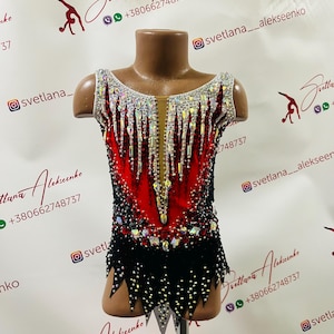 Custom Made Girls Rhythmic Gymnastic Leotard 新体操レオタード