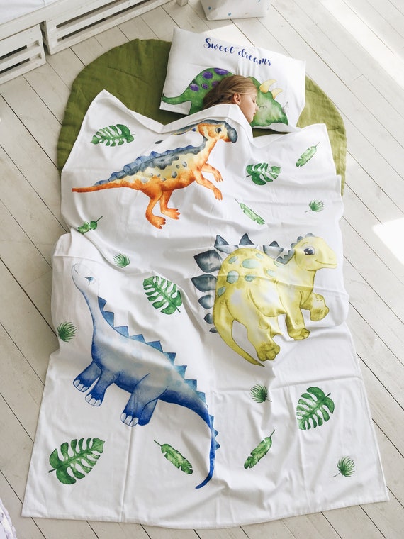 cotton dinosaur bedding
