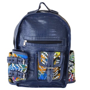 Unisex Afrikanischer Stoffrucksack - Laptop & Daypack mit einzigartigem Druck