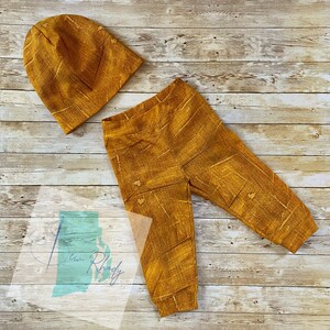 9 month pants for babies, distressed denim baby clothes, joggers for boys, slouchy beanie, gender neutral infant clothes, boy clothes