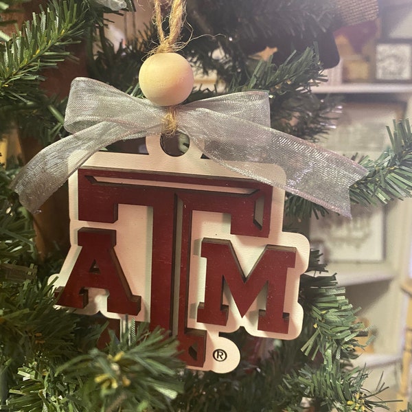Texas A&m Christmas Ornaments 